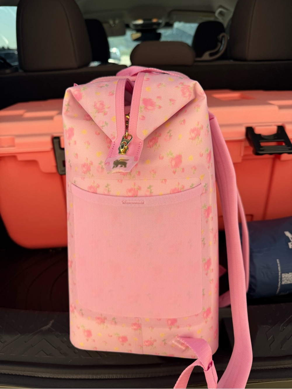 Stanley 1913 x LoveShackFancy All Day Madeleine Mini Cooler Backpack - Picture 4 of 8